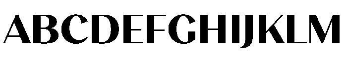 Stornoway Bold Instance Font UPPERCASE