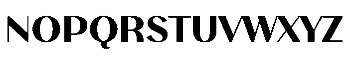 Stornoway Bold Instance Font UPPERCASE