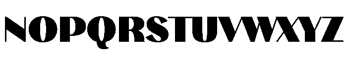 Stornoway Chonky Instance Font UPPERCASE