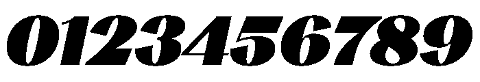 Stornoway ChonkyItalic Instance Font OTHER CHARS