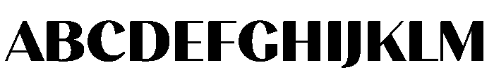 Stornoway ExBold Instance Font UPPERCASE