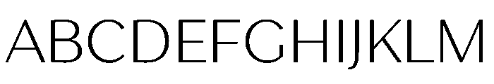 Stornoway Light Instance C3374372 Font UPPERCASE