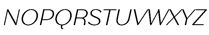 Stornoway LightItalic Instance 5362da85 Font UPPERCASE
