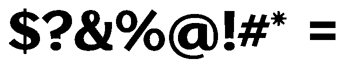 Stornoway LowBold Instance Font OTHER CHARS