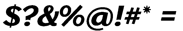 Stornoway LowBoldItalic Instance 71768c2d Font OTHER CHARS