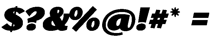 Stornoway LowChonkyItalic Instance E3e4a88e Font OTHER CHARS