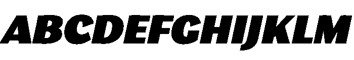 Stornoway LowChonkyItalic Instance E3e4a88e Font UPPERCASE