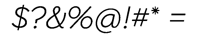 Stornoway LowLightItalic Instance Font OTHER CHARS
