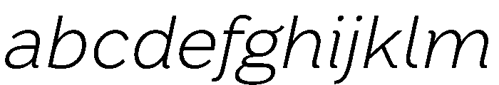 Stornoway LowLightItalic Instance FONT