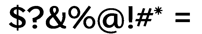 Stornoway LowSemiBold Instance Font OTHER CHARS