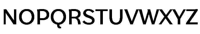 Stornoway LowSemiBold Instance Font UPPERCASE
