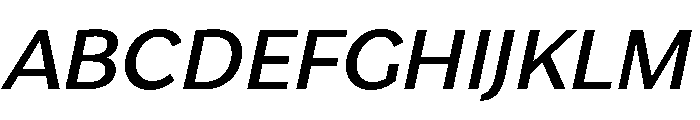 Stornoway LowSemiBoldItalic Instance 7af67fc4 Font UPPERCASE