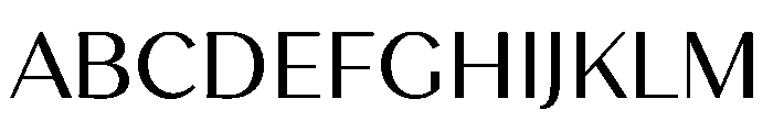 Stornoway Regular Instance Font UPPERCASE
