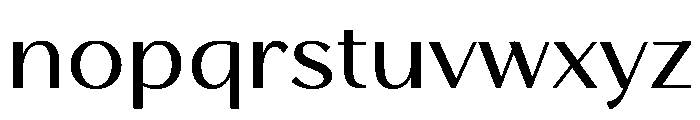Stornoway Regular Instance Font LOWERCASE