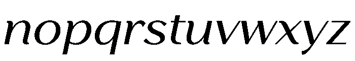 Stornoway RegularItalic Instance 971855aa Font LOWERCASE