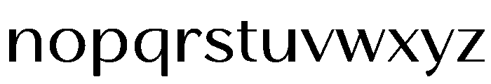 Stornoway Regular Font LOWERCASE