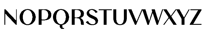 Stornoway SemiBold Instance Font UPPERCASE