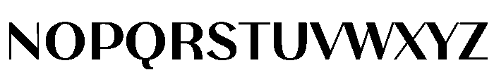 Stornoway SemiBold Font UPPERCASE
