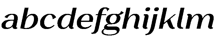 Stornoway SemiboldItalic Instance FONT