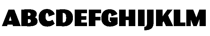 StornowayLow Chonky Font UPPERCASE