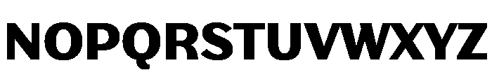 StornowayLow ExBold Font UPPERCASE