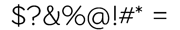 StornowayLow Light Font OTHER CHARS
