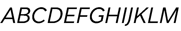 StornowayLow RegularItalic Font UPPERCASE