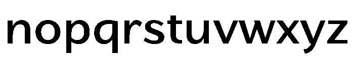 StornowayLow SemiBold Font LOWERCASE