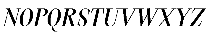 StrangeTimez StrangeBookItalic Font UPPERCASE