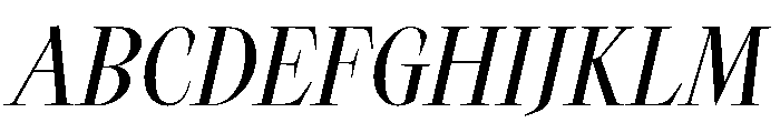 StrangeTimez StrangeRegularItalic Font UPPERCASE