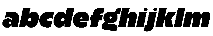 Stranger BlackItalic Instance FONT