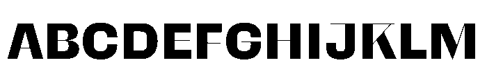 Stravinsky Extrabold Font UPPERCASE