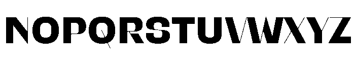 Stravinsky Extrabold Font UPPERCASE