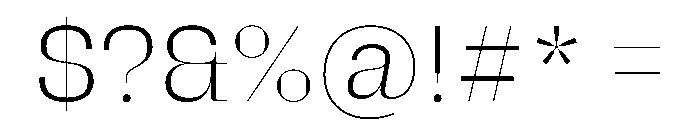 Stravinsky Extralight 89da85eb Font OTHER CHARS