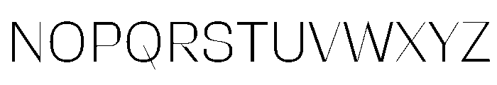 Stravinsky Extralight 89da85eb Font UPPERCASE
