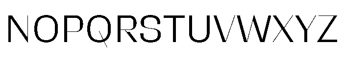 Stravinsky Light Font UPPERCASE