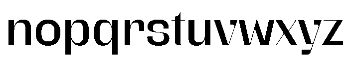 Stravinsky Medium Font LOWERCASE