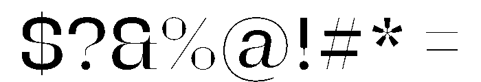 Stravinsky Regular Font OTHER CHARS