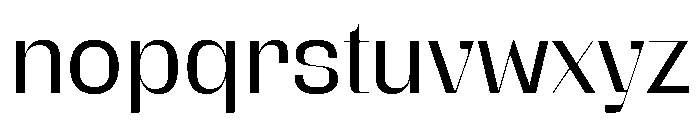 Stravinsky Regular Font LOWERCASE