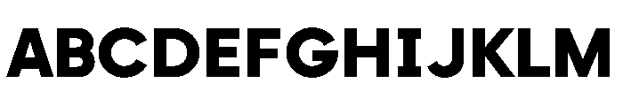 Strawford Black Font UPPERCASE