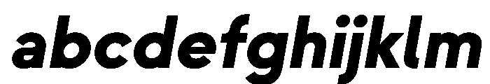 Strawford BlackItalic FONT