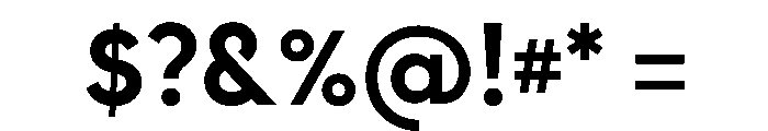 Strawford Bold Font OTHER CHARS
