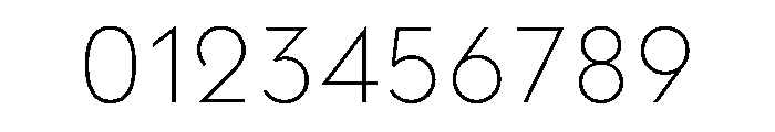 Strawford ExtraLight Font OTHER CHARS