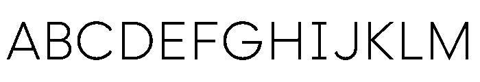 Strawford Light Font UPPERCASE