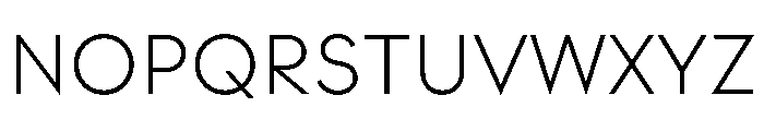 Strawford Light Font UPPERCASE