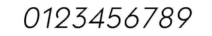 Strawford LightItalic Font OTHER CHARS