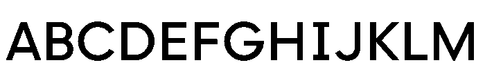 Strawford Medium Font UPPERCASE