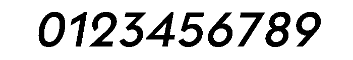 Strawford MediumItalic Font OTHER CHARS
