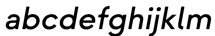 Strawford MediumItalic FONT