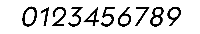 Strawford RegularItalic Font OTHER CHARS